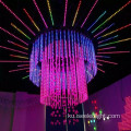 DMX LED Vîdyoya 3D tîrêjên Rain Rain